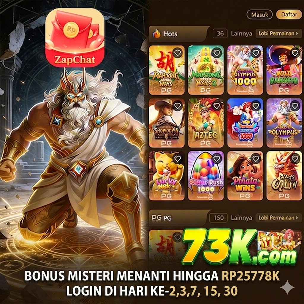 73K - 73k Dowdload & Install Aplikasi Slot Asli Minimal Bet 400 Perak
