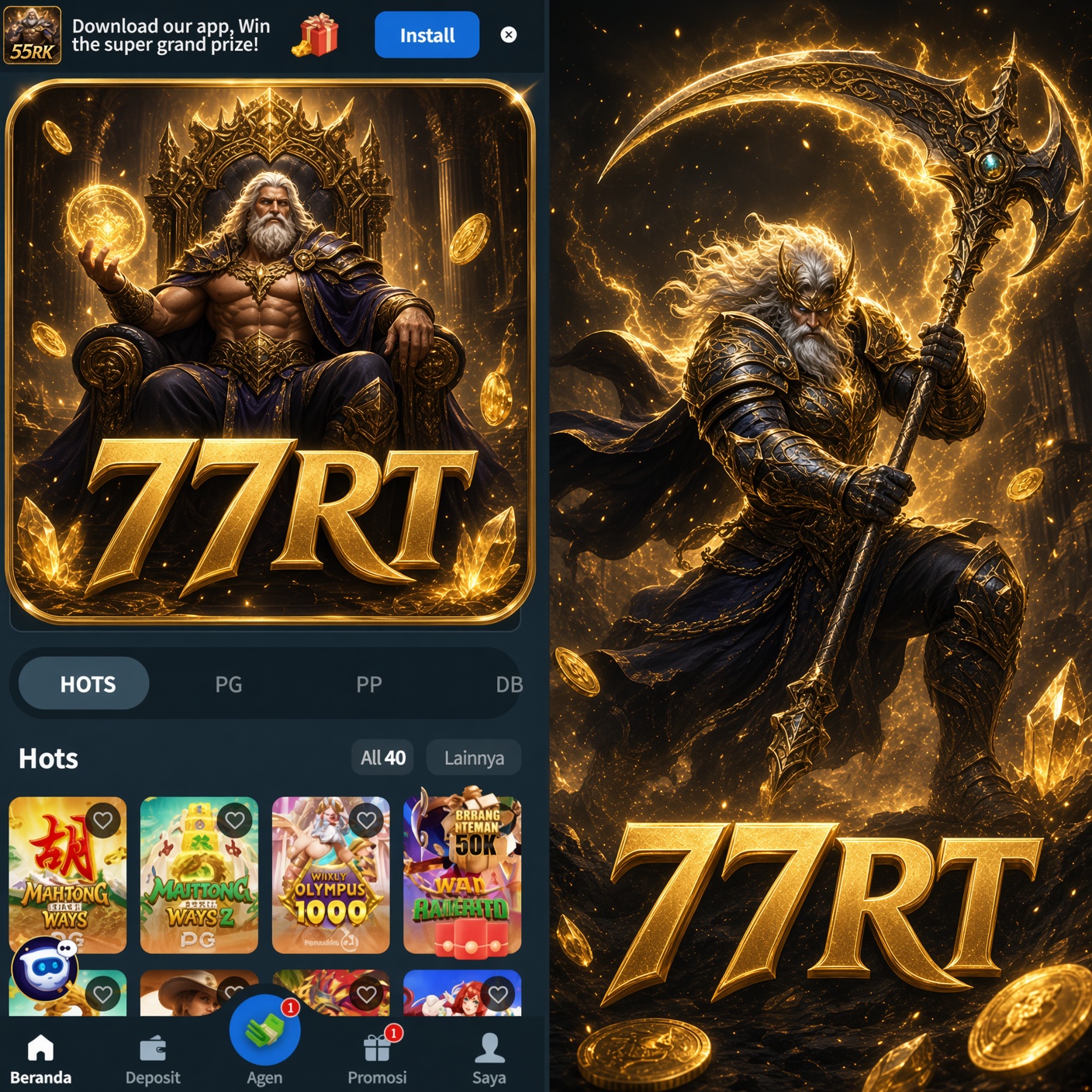77RT - Platform Slot Online dengan Pengalaman Bermain Terbaik