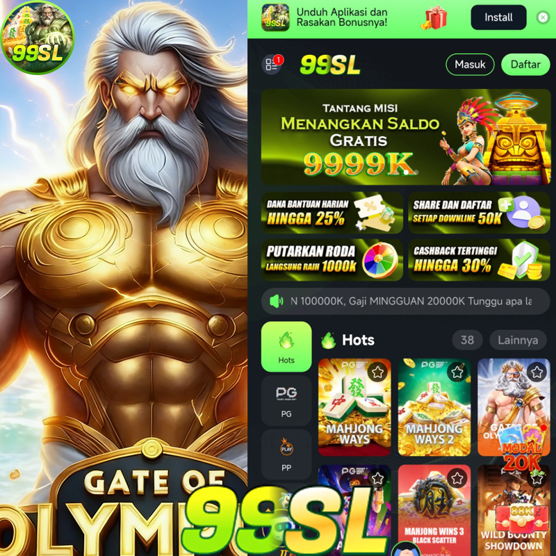 99SL - Platform Game Online dengan Beragam Pilihan Permainan Seru